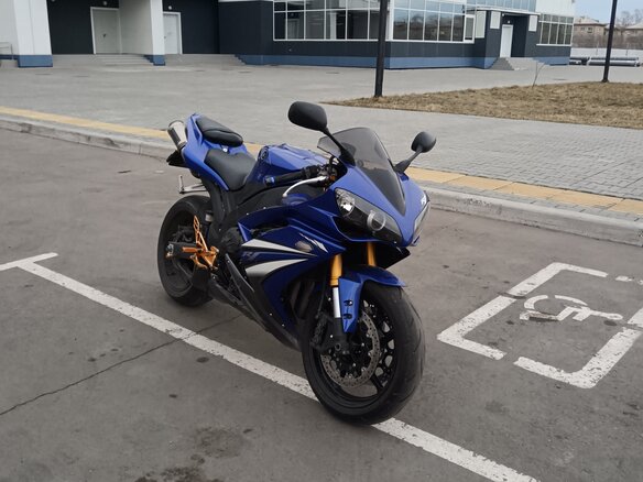 2007 Yamaha YZF-R1, синий, 670000 рублей
