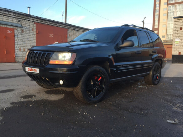 2001 Jeep Grand Cherokee II (WJ), чёрный - вид 13
