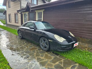 2001 Porsche 911 Carrera 4 V (996) Рестайлинг, чёрный, 3750000 рублей, вид 2