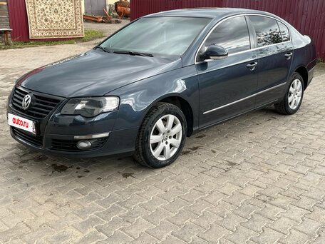 2007 Volkswagen Passat B6, голубой, 620000 рублей, вид 1