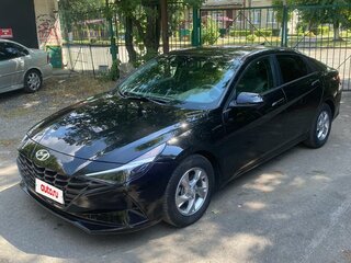 2021 Hyundai Elantra VII (CN7), чёрный, 1500000 рублей, вид 1