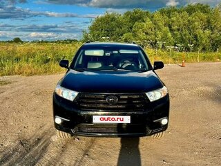 2013 Toyota Highlander II (XU40) Рестайлинг, чёрный, 2400000 рублей, вид 2
