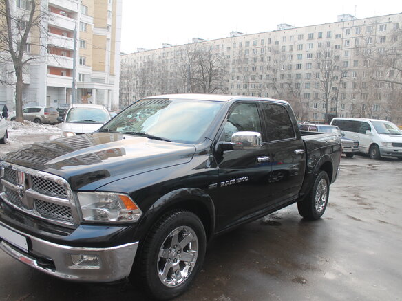 2012 Dodge RAM IV (DS/DJ), чёрный - вид 1