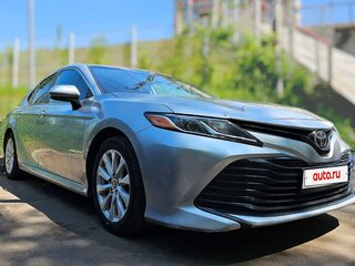 2018 Toyota Camry US Market VIII (XV70), серый, 2100000 рублей, вид 4