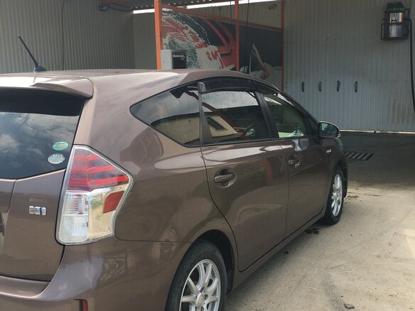2016 Toyota Prius Alpha I (ZVW40/41) Рестайлинг, коричневый, 1600000 рублей - вид 3