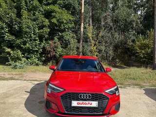 2021 Audi A3 35 TFSI IV (8Y), красный, 3100000 рублей, вид 2
