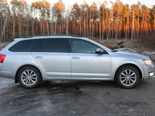 2014 Skoda Octavia III (A7), серебристый, 1000000 рублей, вид 4