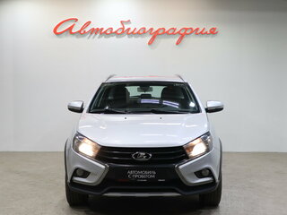 2019 Lada (ВАЗ) Vesta SW Cross I, серебристый, 790000 рублей, вид 2