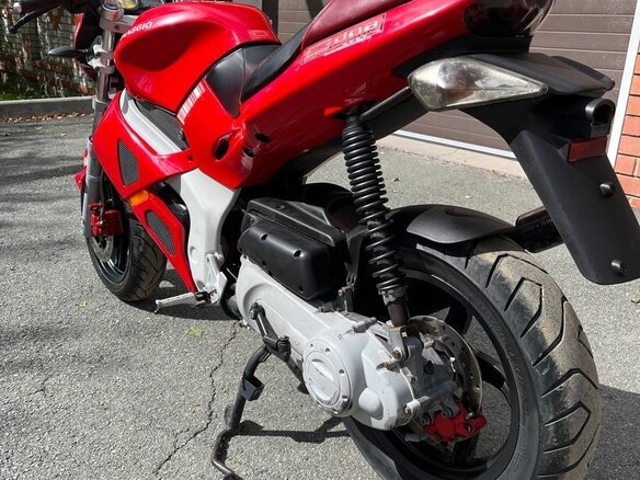 2008 Gilera DNA, красный, 125000 рублей - вид 5