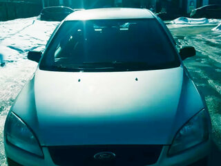 2008 Ford Focus II, серебристый, 620000 рублей, вид 1