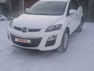2010 Mazda CX-7 I Рестайлинг, белый, 1150000 рублей, вид 1