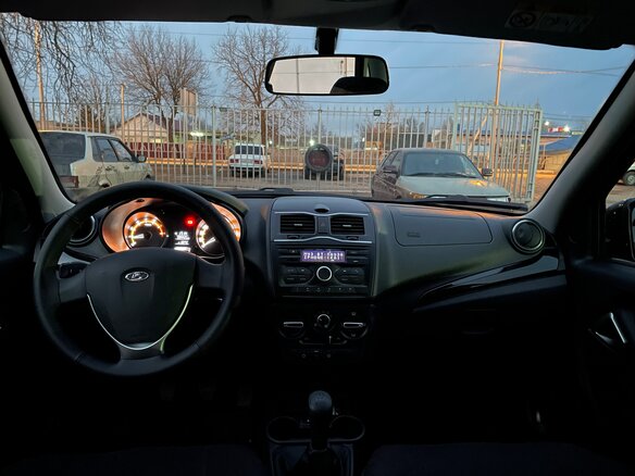 2023 Lada (ВАЗ) Granta I Рестайлинг, чёрный, 870000 рублей - вид 5