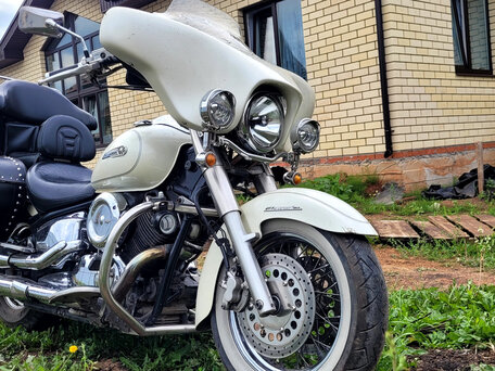 2001 Yamaha XVS1100, белый, 480000 рублей, вид 1