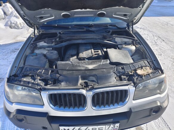 2004 BMW X3 25i I (E83), серебристый, 635000 рублей - вид 16