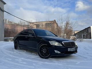 2007 Mercedes-Benz S-Класс 450 Long V (W221), чёрный, 2100000 рублей, вид 4