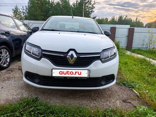 2014 Renault Logan II, белый, 620000 рублей, вид 1