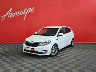 2016 Kia Rio III Рестайлинг, белый, 1130000 рублей, вид 1