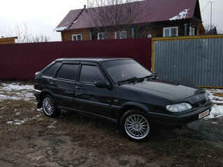 2007 Lada (ВАЗ) 2114, чёрный, 100000 рублей, вид 1