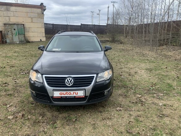 2007 Volkswagen Passat B6, чёрный, 650000 рублей - вид 7