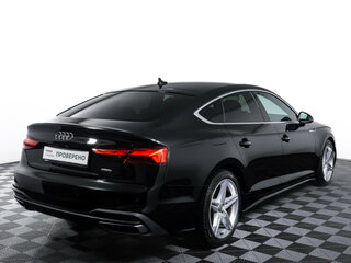2020 Audi A5 Sportback 40 TDI II (F5) Рестайлинг, чёрный, 3794000 рублей, вид 5