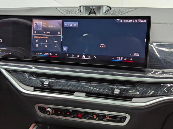 2023 BMW X6 30i III (G06) Рестайлинг, синий - вид 24