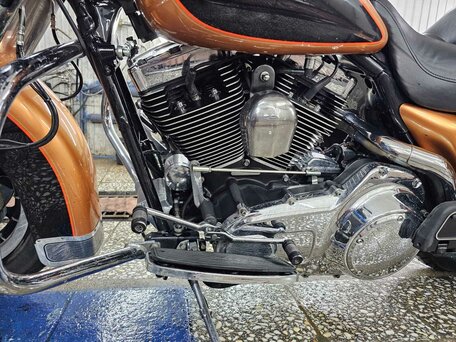 2008 Harley-Davidson Electra Glide, оранжевый, 830000 рублей, вид 5