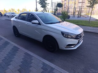 2019 Lada (ВАЗ) Vesta I, белый, 500000 рублей, вид 3