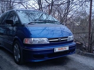 1995 Toyota Previa I (XR10, XR20), синий, 710000 рублей, вид 4