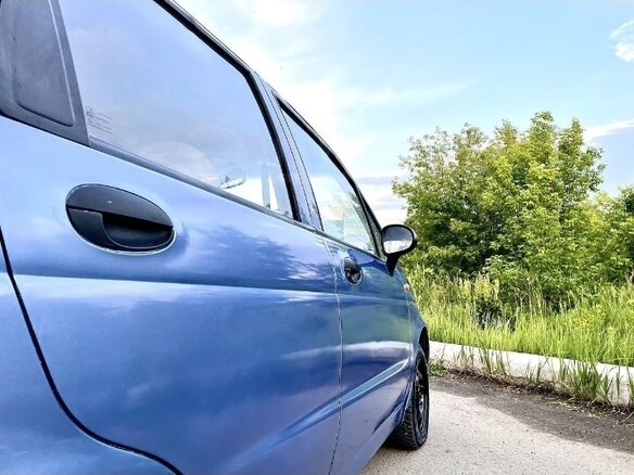 2007 Daewoo Matiz I Рестайлинг, голубой, 150000 рублей - вид 5
