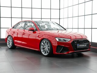 2021 Audi A4 45 TFSI V (B9) Рестайлинг, красный, 4690000 рублей, вид 3