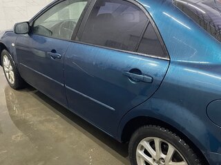 2006 Mazda 6 I (GG) Рестайлинг, зелёный, 320000 рублей, вид 3