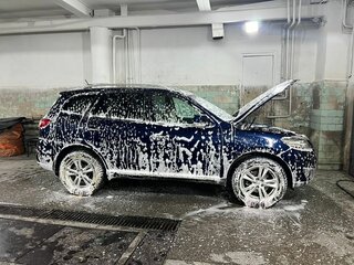 2011 Hyundai Santa Fe II Рестайлинг, синий, 1650000 рублей, вид 2