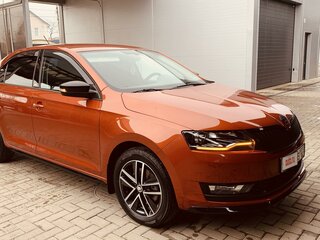2018 Skoda Rapid I Рестайлинг, красный, 1720000 рублей, вид 5