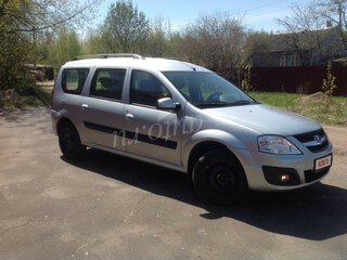 2014 Lada (ВАЗ) Largus I, серый, 858000 рублей, вид 2
