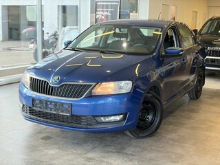 2018 Skoda Rapid I Рестайлинг, синий, 1018000 рублей, вид 1