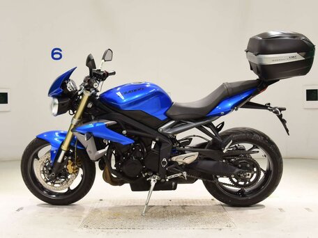 2013 Triumph Street Triple, синий, 595000 рублей, вид 1