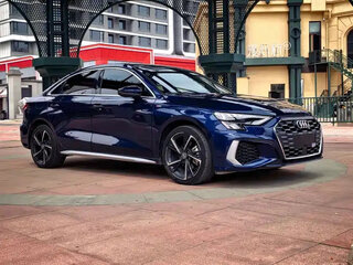 2022 Audi A3 35 TFSI Long IV (8Y), синий, 1623555 рублей, вид 3