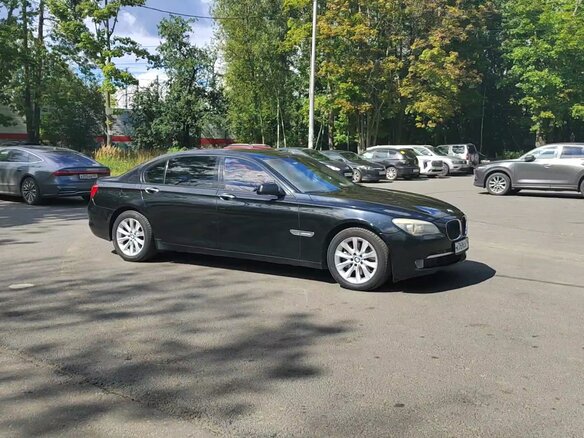 2009 BMW 7 серии 730d V (F01/F02/F04), чёрный - вид 10