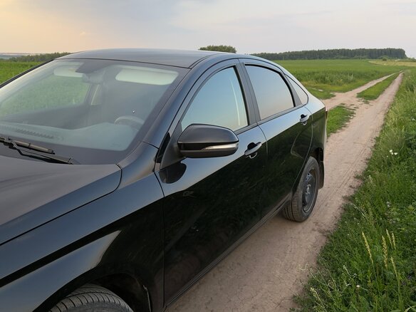 2024 Lada (ВАЗ) Vesta I Рестайлинг (NG), чёрный, 1200000 рублей - вид 6