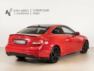 2014 Mercedes-Benz C-Класс 180 III (W204) Рестайлинг, красный, 1530000 рублей, вид 3