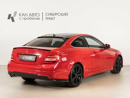 2014 Mercedes-Benz C-Класс 180 III (W204) Рестайлинг, красный, 1399000 рублей, вид 3