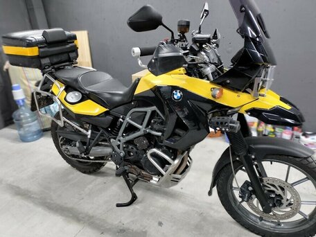 2012 BMW F 650 GS, жёлтый, 600000 рублей, вид 5