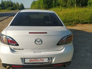 2011 Mazda 6 II (GH) Рестайлинг, белый, 990000 рублей, вид 4