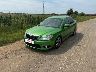2012 Skoda Octavia RS II Рестайлинг, зелёный, 1280000 рублей, вид 1