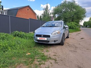 2008 Fiat Punto III Grande Punto, серый, 420000 рублей, вид 2