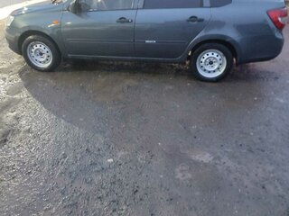 2014 Lada (ВАЗ) Granta I, серый, 280000 рублей, вид 4