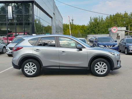 2014 Mazda CX-5 I, серебристый, 1462000 рублей, вид 5