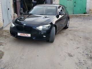 2012 BMW 1 серии 116i II (F20/F21), чёрный, 995000 рублей, вид 1