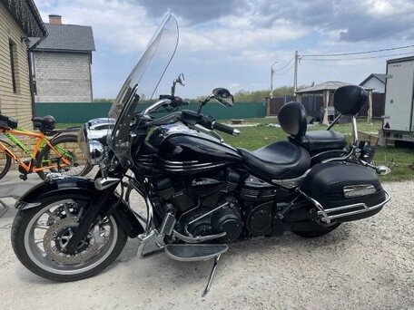 2012 Yamaha XV 1900, чёрный, 1349000 рублей, вид 1