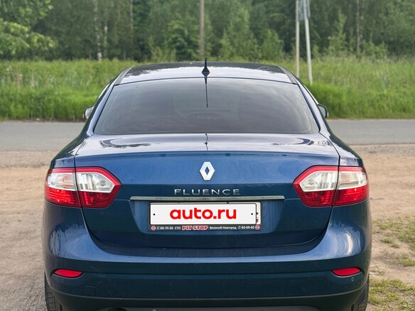 2010 Renault Fluence I, синий - вид 5